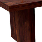 Solid (Sheesham) Wood Dining Table with 6 Chairs | 6 Seater Dining Set