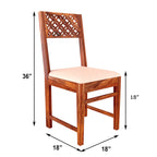 Solid Sheesham Wood Wooden Office Table & Chair Set