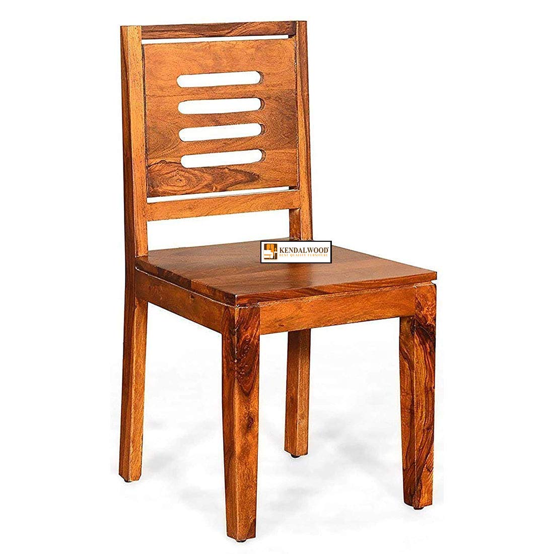 Furniture Solid Sheesham Wood Dining Chair Set of 2
