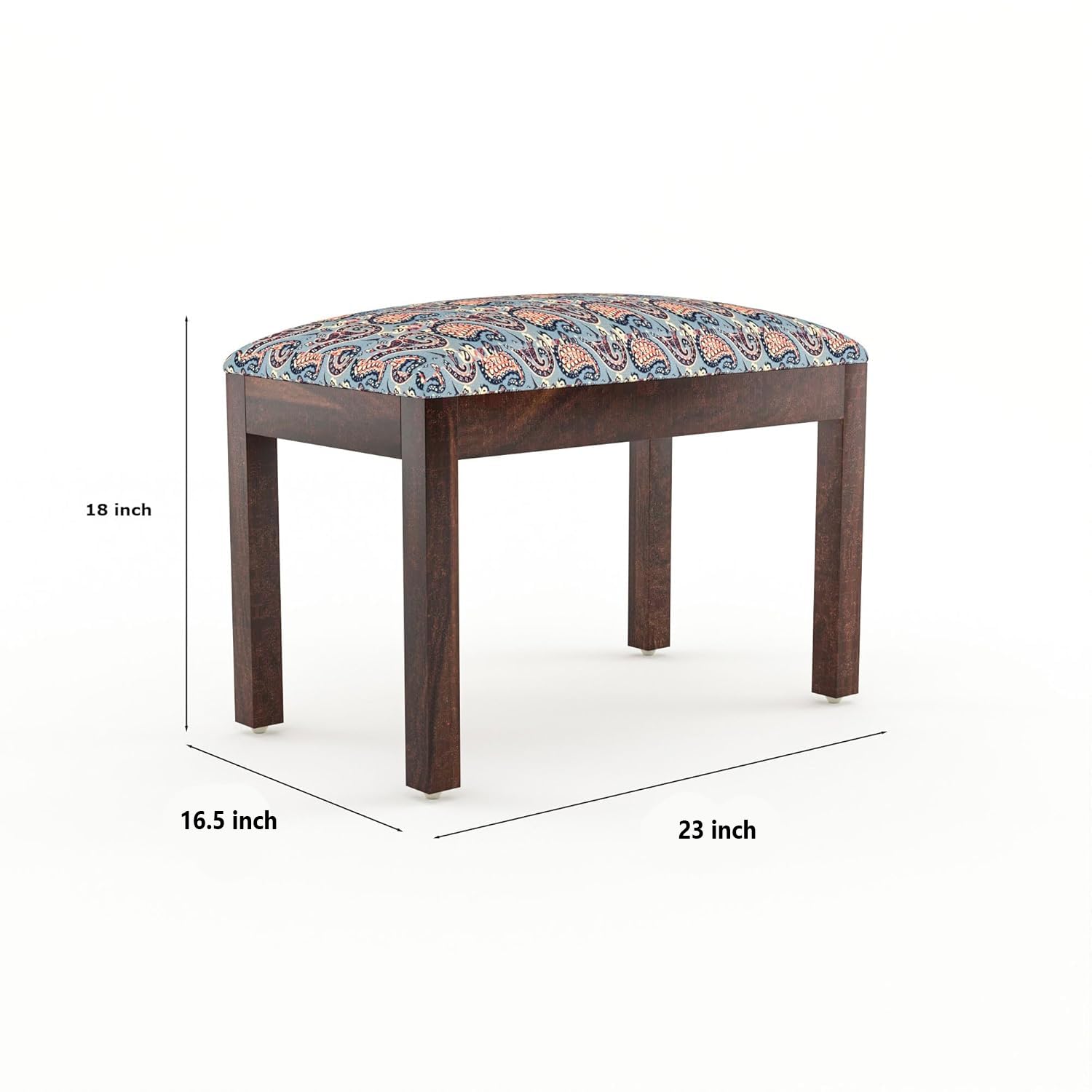 Sheesham Wood Dining Table with 3 Chairs 1 Bench | 4 Seater Dining Set | Wooden Dining Table