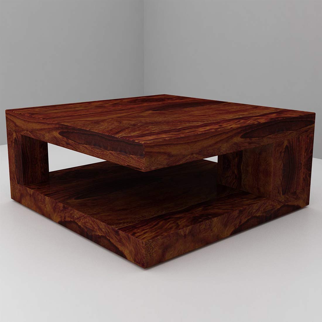 Premium Sheesham Wood Coffee Table for Living Room |Solid Wood Coffee Table, Center Table, Tea Table | Wooden Coffee Table
