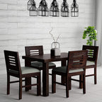 Sheesham Wood Dining Table(45x30) with 4 Chairs | 4 Seater Dining Set | Wooden Dining Table with Chair - Dining Room Furniture |