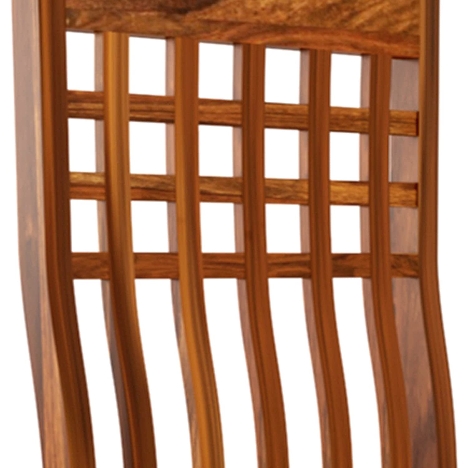 Sheesham Wood Dining Table (45x30) with 4 Chairs | 4 Seater Dining Set | Wooden Dining Table with Chair - Dining Room Furniture