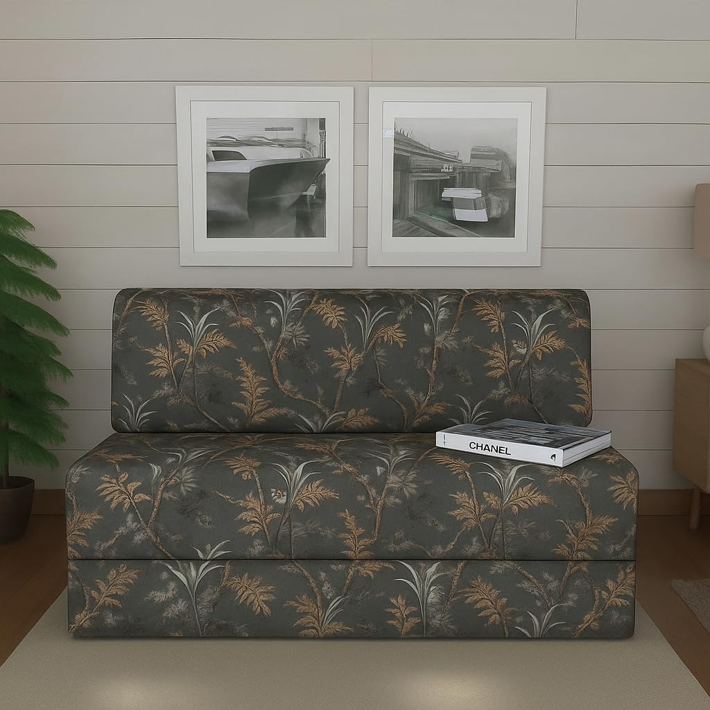 Modern Home Furniture | Fold Out Sofa Cum Bed | 2 Seater Sofa | Sofa for Living Room, Home & Office Furniture