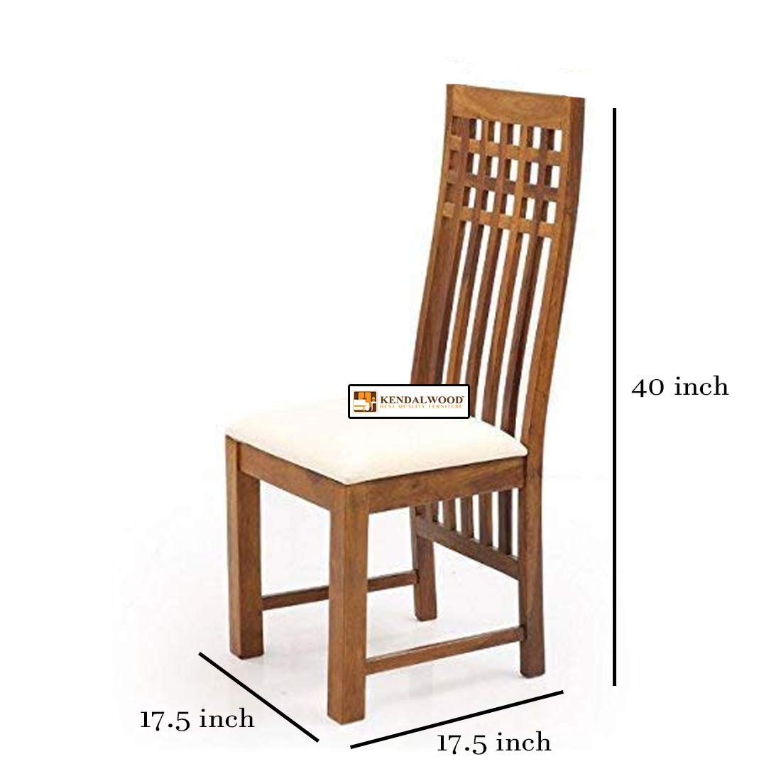 Sheesham Wood Dining Table(57x35) with 4 Chairs, 4 Seater Dining Set | Wooden Dining Table with Chair
