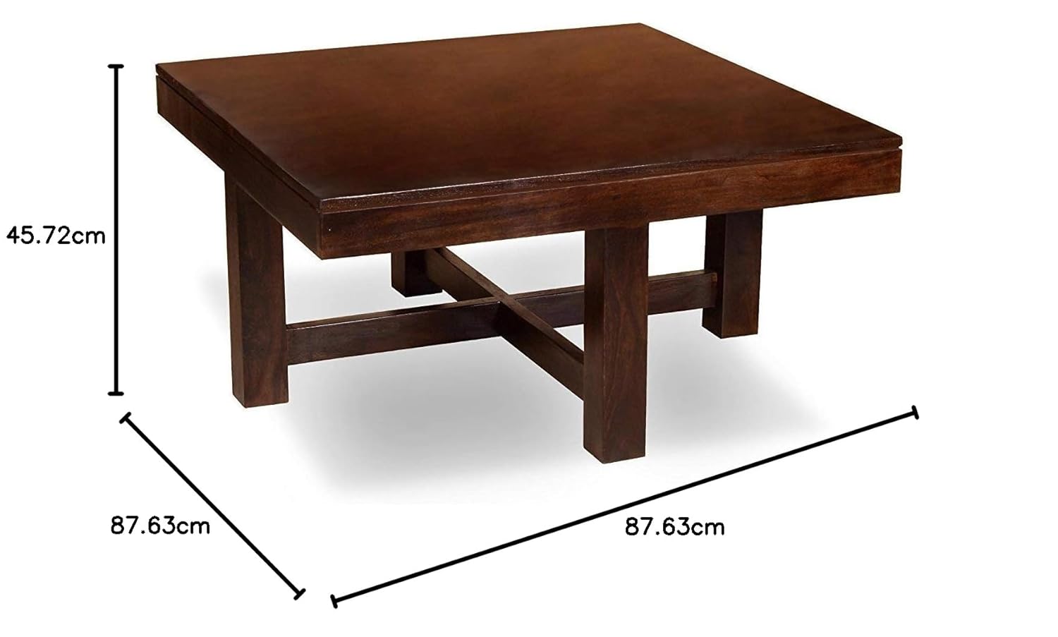 Sheesham Wood Coffee Table for Living Room