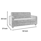 2 Seater Sofa | Fabric 2 Seater Sofa Set | Sofa for Living Room & Home | Furniture for Office & Hotels