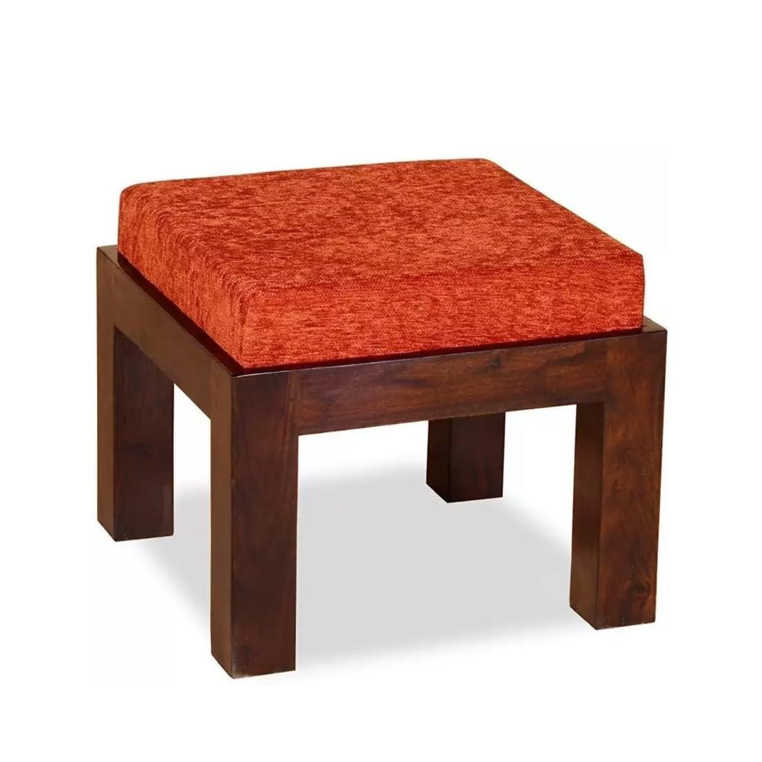 Premium Sheesham Wood Coffee Table for Living Room | Solid Wood Coffee Table, Center Table, Tea Table | Wooden Coffee Table with 4 Stool |Best Furniture for Home