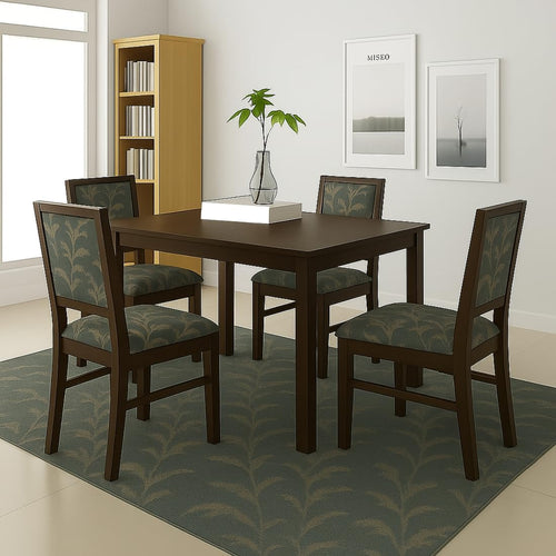Sheesham Wood Dining Table(45x30 Inch) | 4 Seater Dining Set | Wooden Dining Table with Chairs - Dining Room Furniture