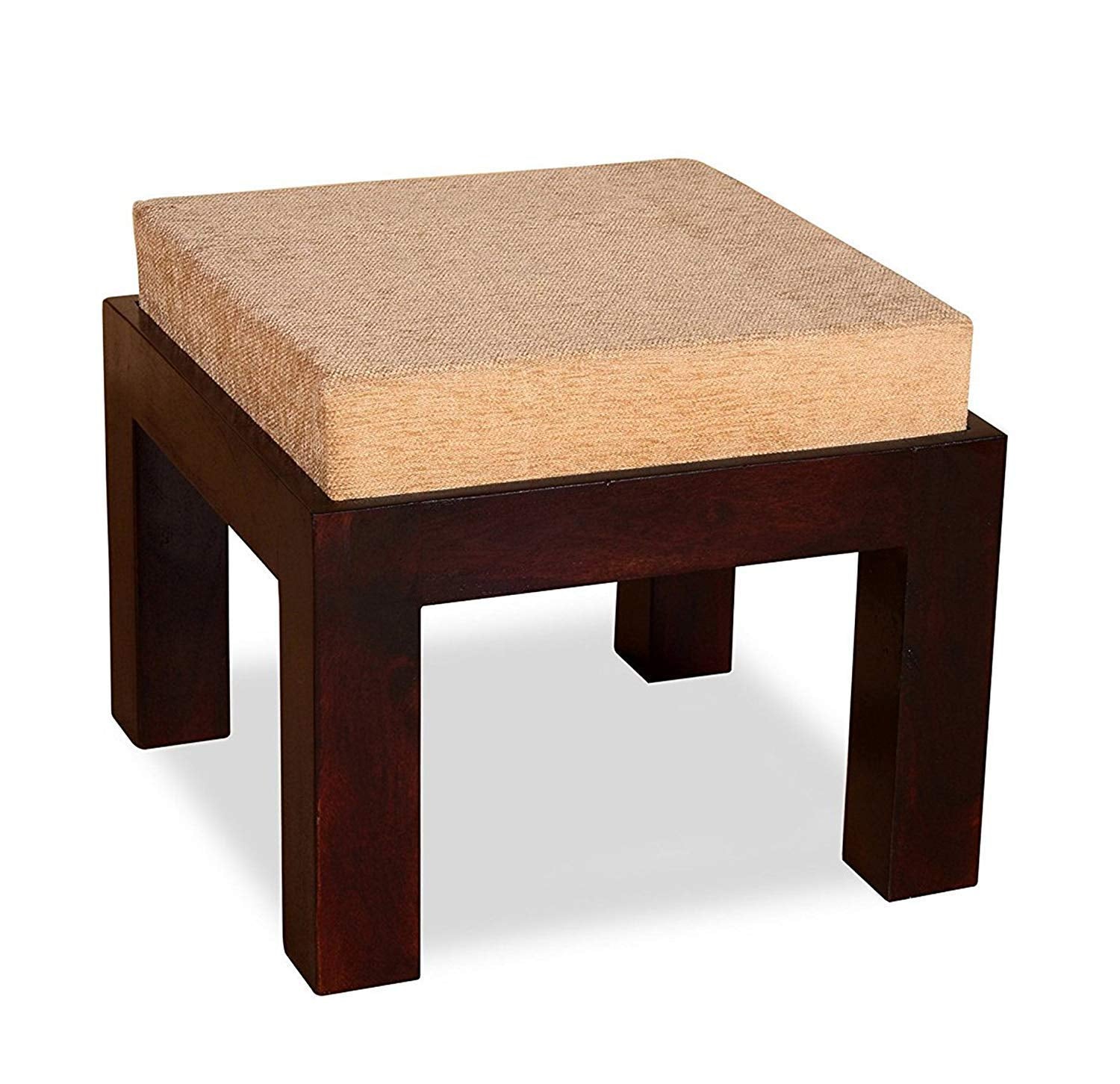 Premium Sheesham Wood Coffee Table for Living Room | Wooden Coffee Table with 4 Stool |Best Furniture for Home