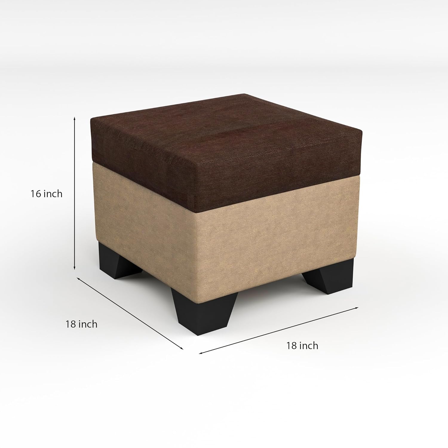 8 Seater Sofa Set, L Shape Sofa (Right Facing) 2 Ottoman, 6 Small Pillow with Coffee Table | Sofa for Home & Office Furniture