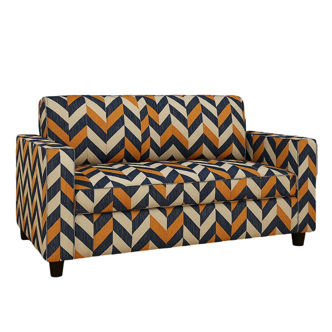 2 Seater Sofa | Fabric 2 Seater Sofa Set | Sofa for Living Room & Home | Furniture for Office & Hotels