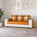 3 Seater Fabric Sofa Set for Living Room Furniture|Fabric 3-Person Sofa Set|Sofa for Home & Office