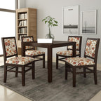 Sheesham Wood Dining Table(45x30 Inch) | 4 Seater Dining Set | Wooden Dining Table with Chairs - Dining Room Furniture