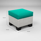 8 Seater Sofa Set, L Shape Sofa (Right Facing) 2 Ottoman, 6 Small Pillow with Coffee Table | Sofa for Home & Office Furniture