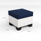 8 Seater Sofa Set, L Shape Sofa (Right Facing) 2 Ottoman, 6 Small Pillow with Coffee Table | Sofa for Home & Office Furniture