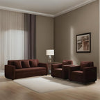 5 Seater Fabric Sofa Set for Living Room Furniture | 3+1+1 Sofa Set for Home & Office