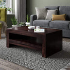 KendalWood Furniture Rectangle Sheesham Wooden Coffee Table for Living Room | Wooden Center Table