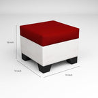 8 Seater Sofa Set, L Shape Sofa (Right Facing) 2 Ottoman, 6 Small Pillow with Coffee Table | Sofa for Home & Office Furniture