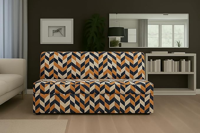 Modern Home Furniture | Fold Out Sofa Cum Bed | 2 Seater Sofa | Sofa for Living Room, Home & Office Furniture