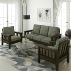 Solid Sheesham Wood Sofa Set | 5 Seater Wooden Sofa Set | 3+1+1 Sofa | Sofa Set