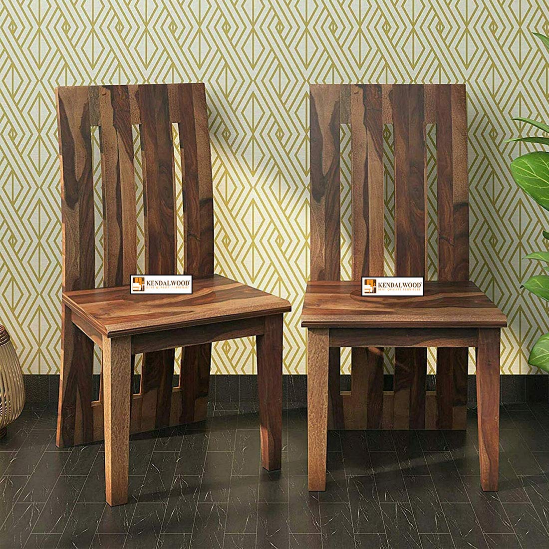 Furniture Solid Sheesham Wood Dining Chair | Study Chair | Multipurpose Chair