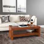Furniture Rectangle Sheesham Wood Coffee Table for Living Room
