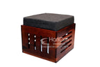 KendalWood Furniture Capsule Cut Sheesham Wood Coffee Table for Living Room