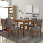 Premium Dining Room Furniture Wooden Dining Table with 6 Chairs | sheesham Wood Dining Table 6 Seater | Dining Table Set